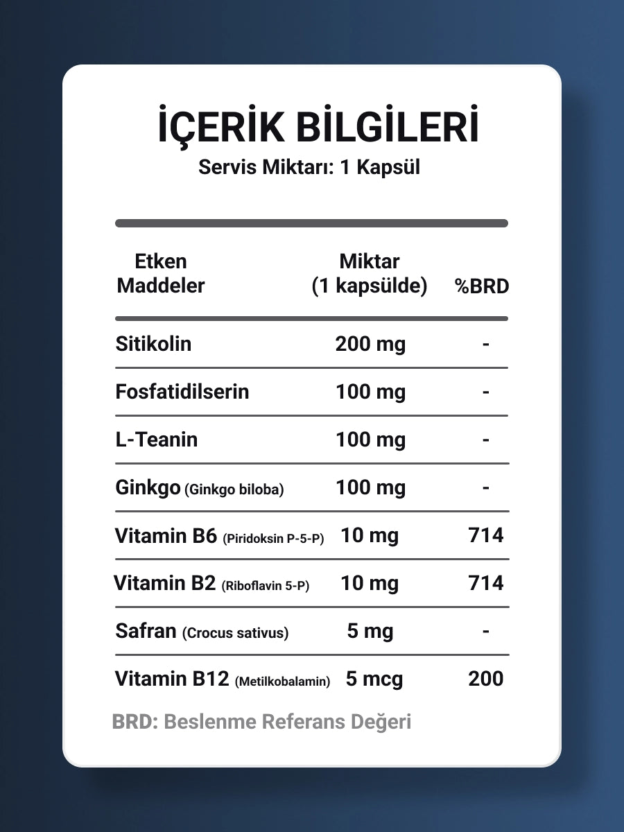 Cognitive (30 Kapsül)