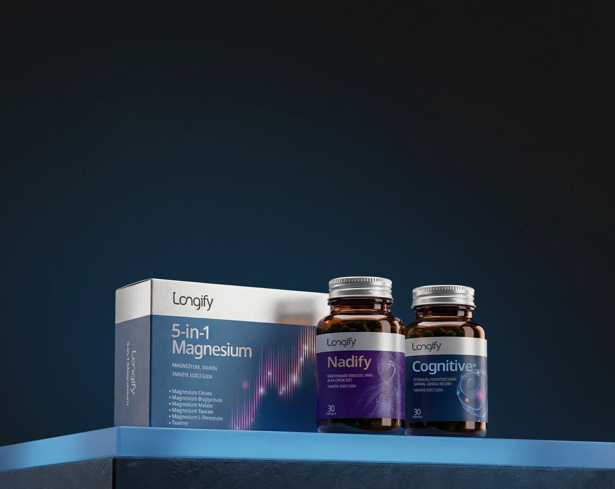 Longify Bütünsel Sağlık ve Longevity Ürünleri - Bilimsel Temelli Gıda Takviyeleri